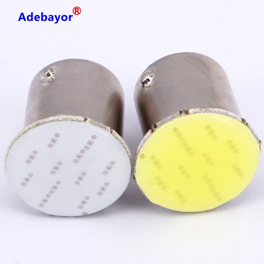 100X супер белый cob p21w led 12SMD 1156 ba15s 12В лампы RV трейлер Автомобиль Стайлинг светильник