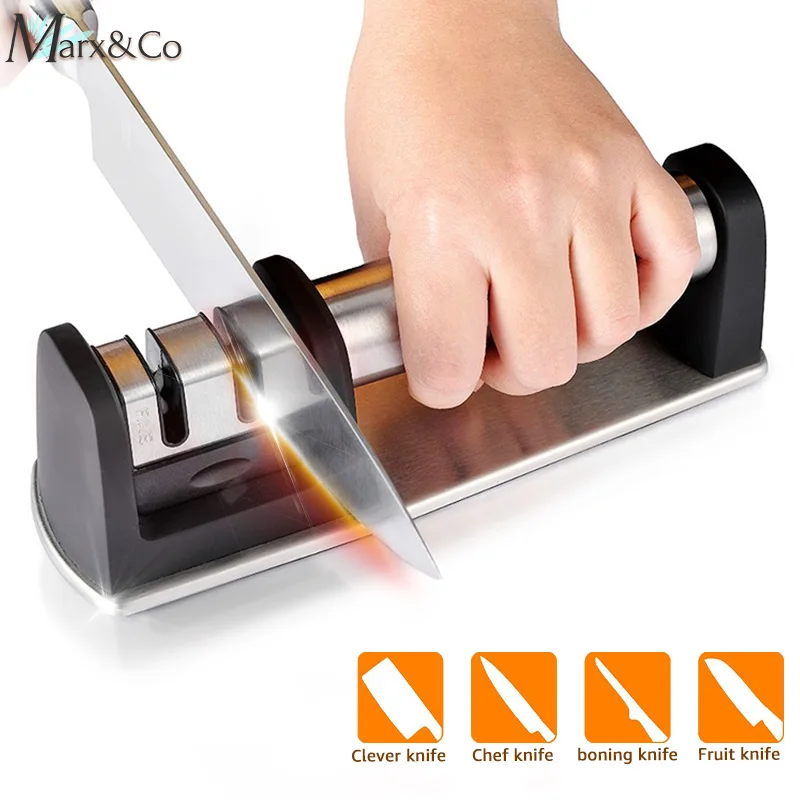 

Вольфрамовый точильный камень для ножей, точильный камень, шлифовальный камень, керамический двухступенчатый кухонный гаджет, аксессуары, ...