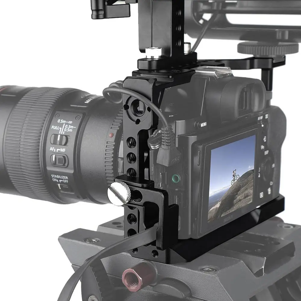 Комплект клетчатых камер SmallRig a7 для Sony A7/A7R/A7S с верхней ручкой зажимом кабеля HDMI