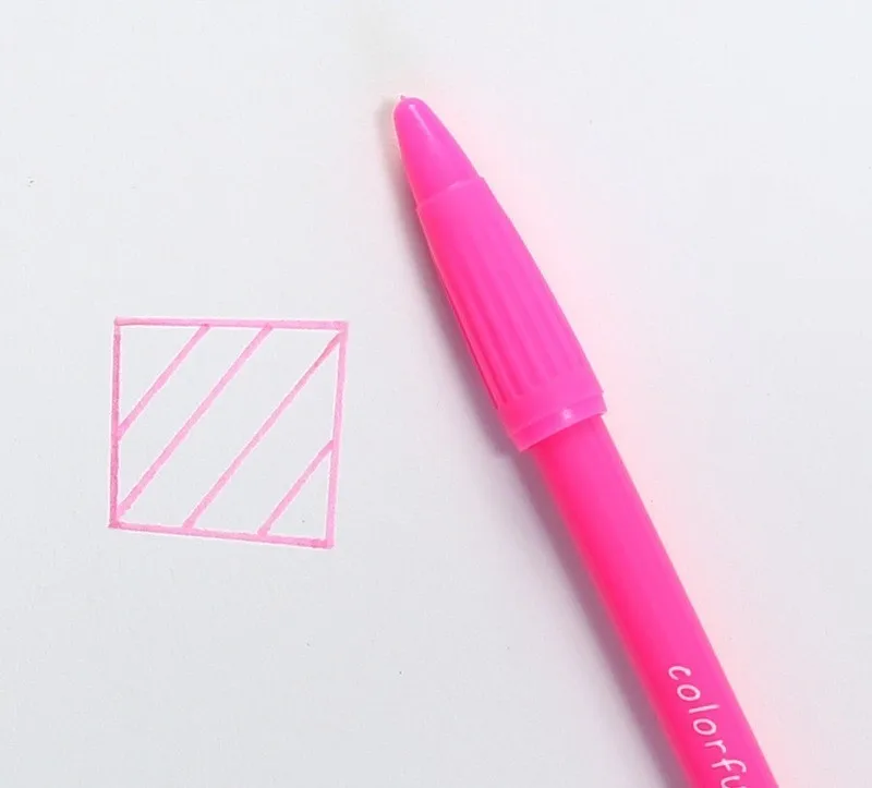 Light pink 1 шт.(36 цветов) акварельные кисти маркеры для детей художественные школьные FineLiner принадлежности для рисования - Цвет: Light pink