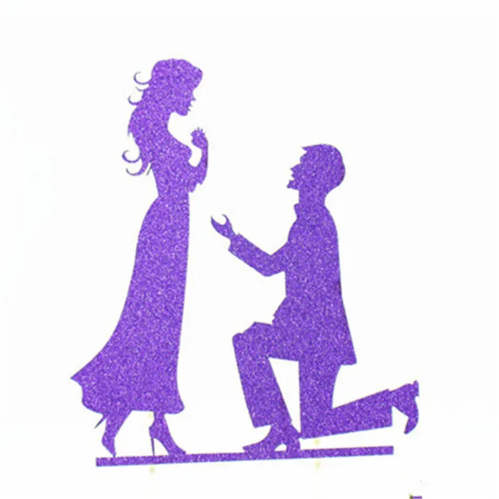H96 Cake Topper Топпер для торта, свадебные черные вечерние принадлежности, топпер для торта жениха и невесты, украшение для свадьбы, Свадебный Топпер для торта Mr Mrs - Цвет: H96 Cake Topper