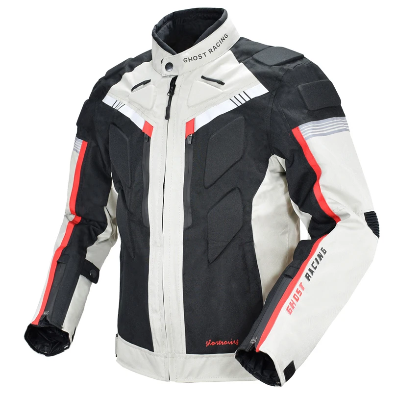 

GHOST RACING Motorcycle chaqueta moto hombre motorsiklet montu jaqueta motociclista jacket winter shatter-resistant body armor