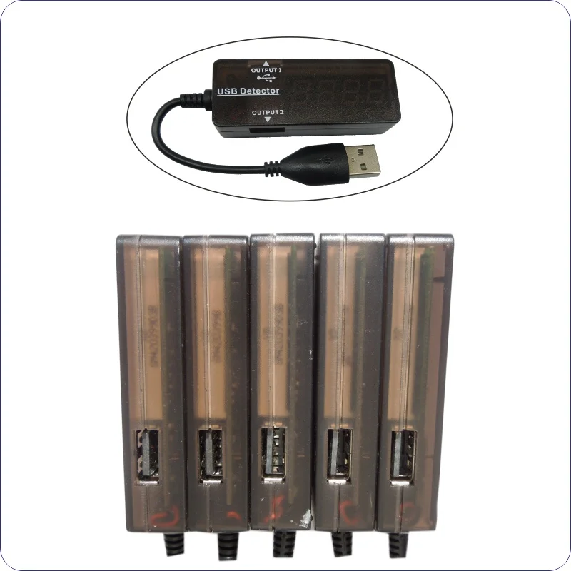 5 шт. USB тестер для измерения емкости и напряжения|usb tester|capacity testerdisplay voltage |