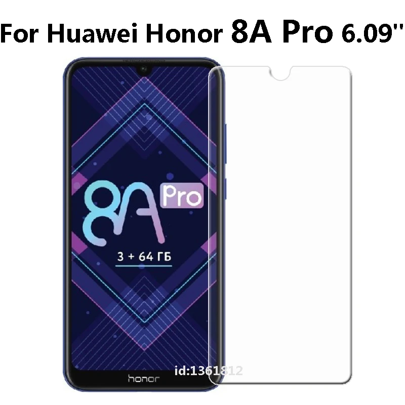 

Для Huawei Honor 8A Pro закаленное стекло 9H Высококачественная защитная пленка Взрывозащищенная защитная пленка для Huawei Honor 8 A Pro