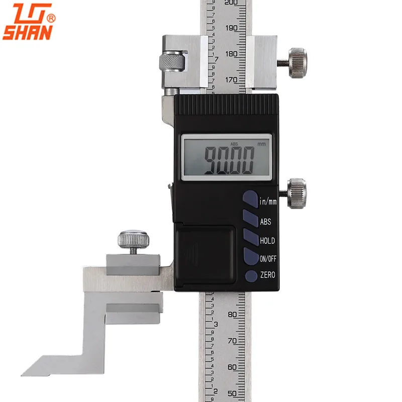 Цифровой высотомер SHAN 0 200 мм Электронная железная цифровая фотография|caliper measurement