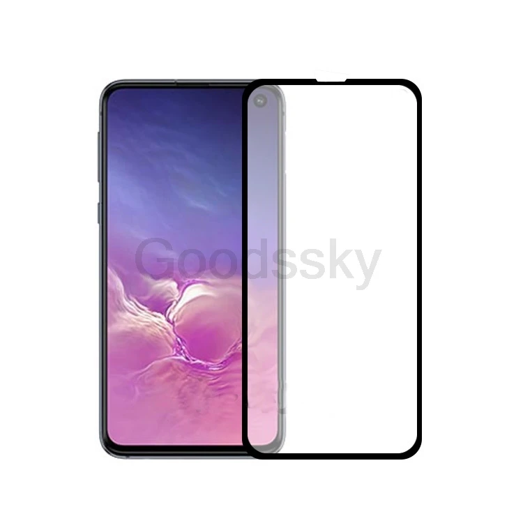 Полное клеевое закаленное стекло для samsung Galaxy S10e Полное покрытие экрана Защитная пленка для samsung M10 M20 M30 полное защитное стекло