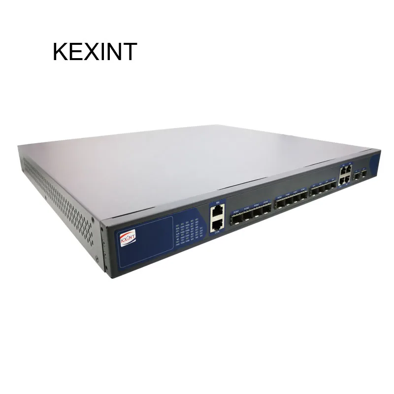 KEXINT 8 портов GPON OLT без модулей с управлением соответствует ONU ZTE Fiberhome|epon olt|ftth oltolt epon