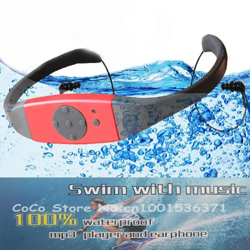 2017 высокое качество 4 ГБ 8 Водонепроницаемый MP3 плеер спортивные музыкальный FM