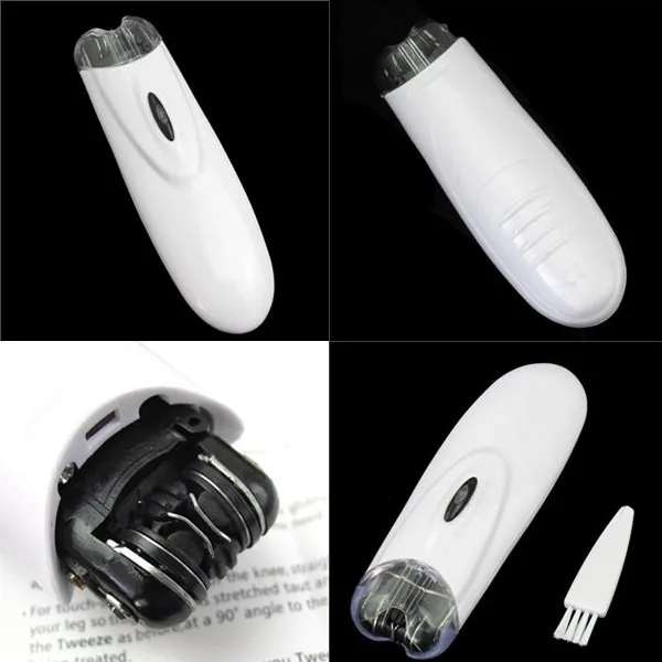 Белый автоматический эпилятор для удаления волос на лице Электрический пинцет