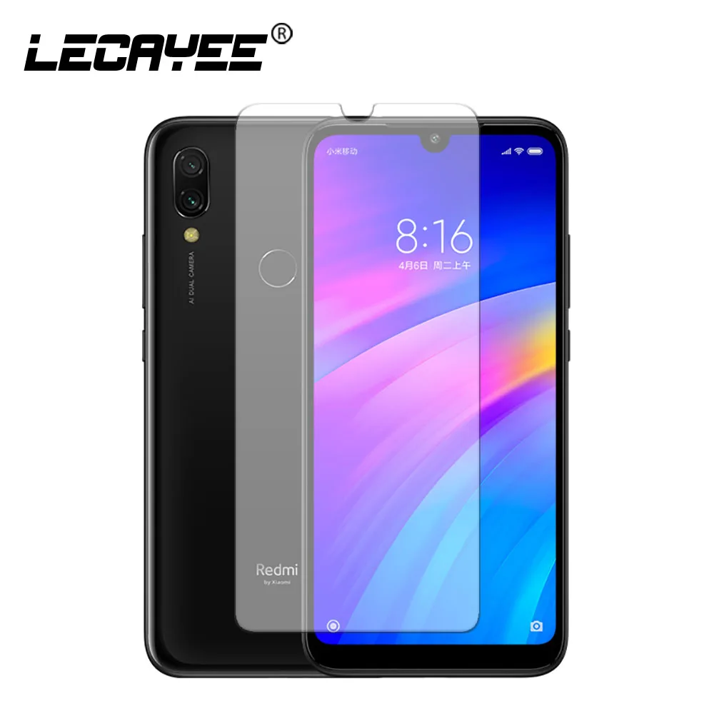 2.5D Закаленное стекло для Xiaomi Redmi 7 Note 6 Pro 5 5A Prime Plus полный Чехол маленького размера