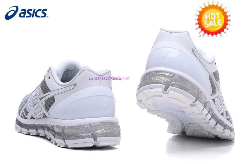 ASICS мужские гелевые квантовые 360 оригинальные кроссовки мужские устойчивые беговые нескользящие спортивные туфли белые кроссовки Лидер продаж