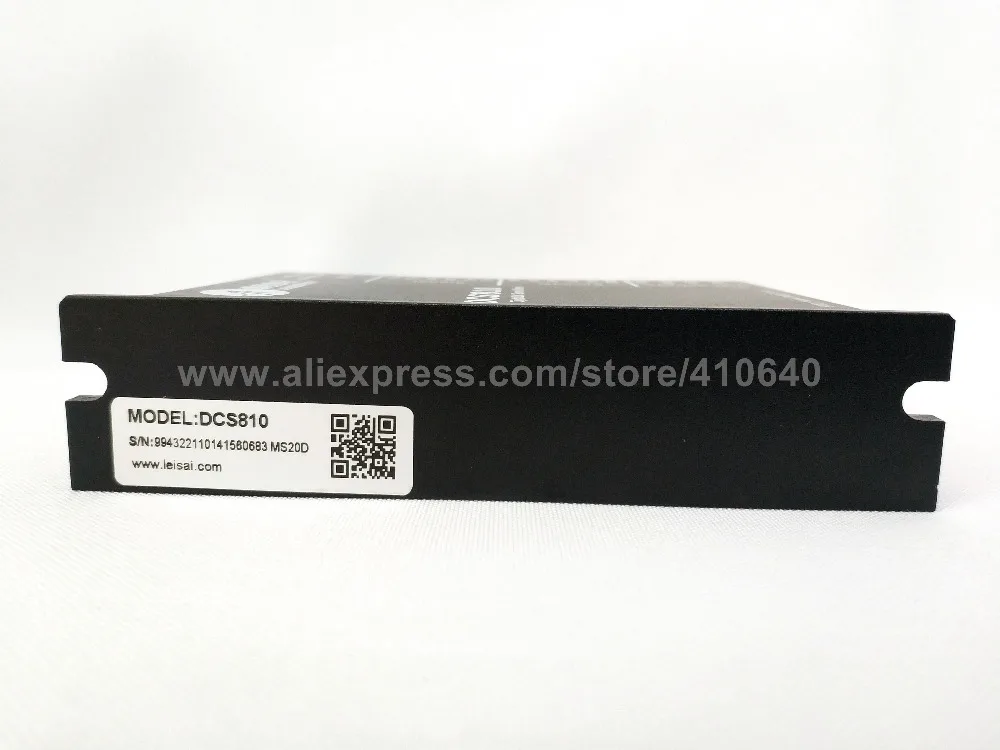 Набор продаж Leadshine DCM50207D 120 Вт Servo Двигатель с DCS810 сервопривод (80VDC 20A) и RS232 тюнинг