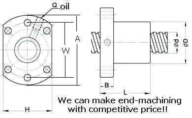 4 швп RM1605 300/800/1150/1150mm C7 + coulper конец Механической Обработке|machined needle roller bearings|machined