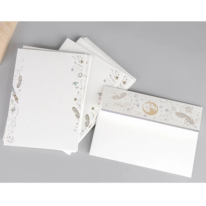10pcs white 10 шт./компл. высококачественные Позолоченные бумажные конверты для приглашений Свадебные Канцтовары набор букв стационарный мини маленький подарок - Цвет: 10pcs white