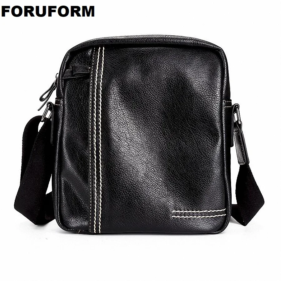 

New Fashion Shoulder Bag Men's Messenger Bags PU Leather Briefcase Men Crossbody Bag Male High Quality Shoulder Bag