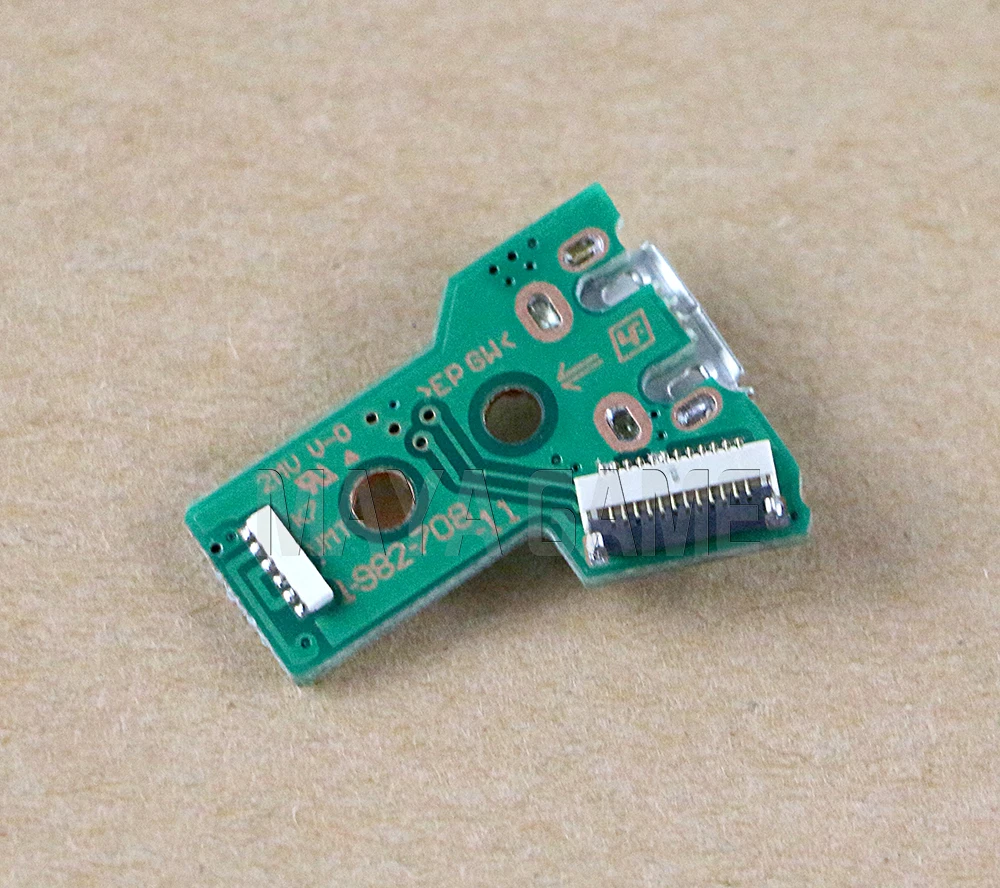 Для Playstation 4 контроллер 5,0 JDS-055 JDS-050 зарядная Плата USB разъем порт Замена 12PIN кабель для PS4 контроллер