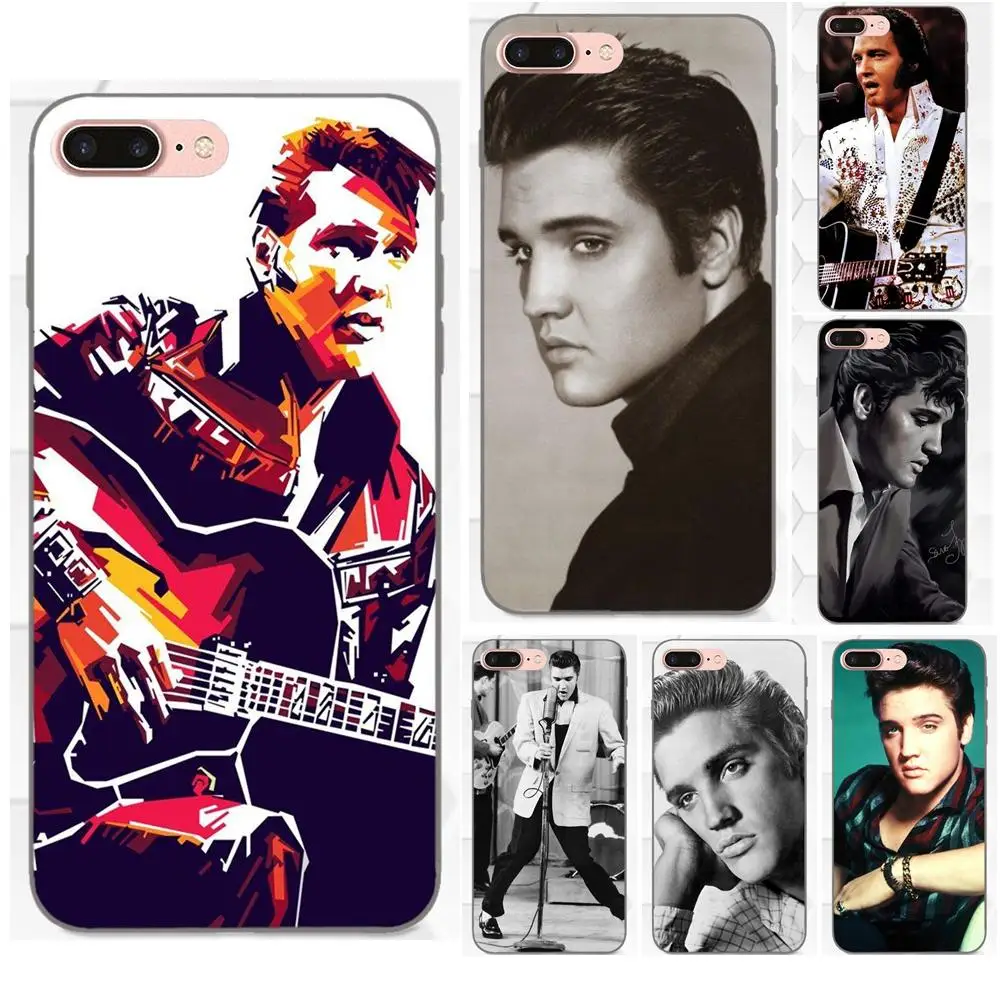 Защитный чехол из ТПУ Король рок ролла Elvis Presley для Xiaomi Mi Mix Max Note 2 2S 3 5X 6 8 SE A1 Play