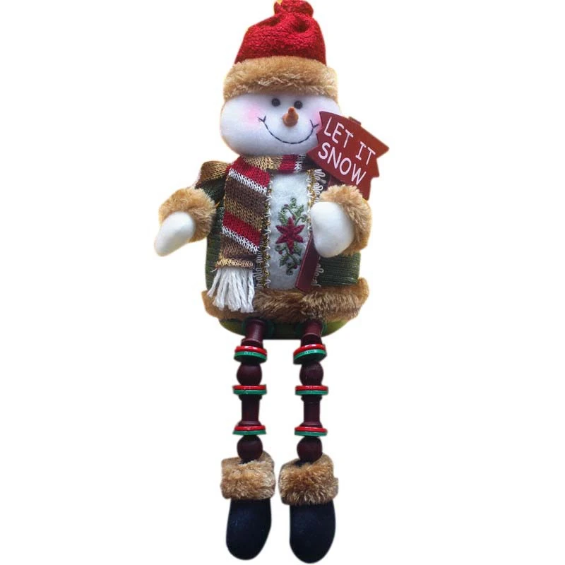 Hoomall новогодний Санта Клаус Navidad DIY Ремесло Дерево Висячие Подвески