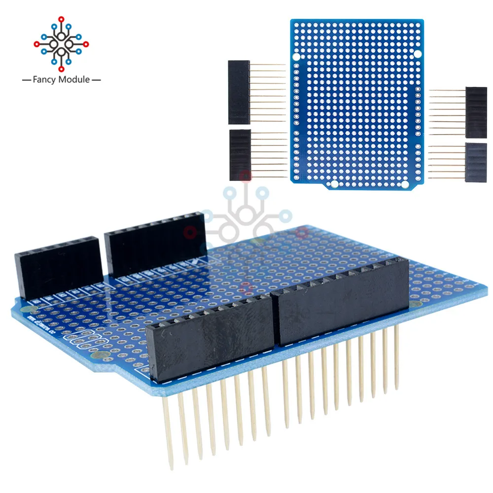 Прототип печатной платы для Arduino R3 ATMEGA328P макетная плата протощит DIY FR-4 шаг 2 54 мм