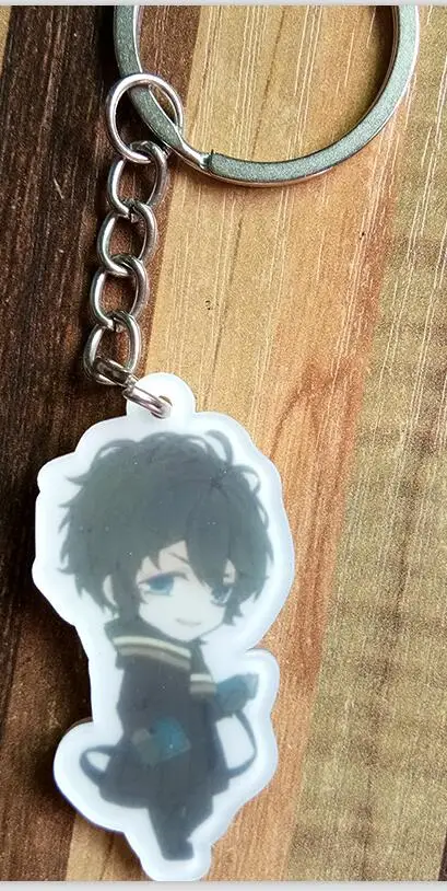 Аниме брелок Diabolik Lovers Komori Yui Ayato Sakamaki Syu Sakamaki Reiji кулон брелок для ключей Portachiavi kulcstarto - Цвет: M901