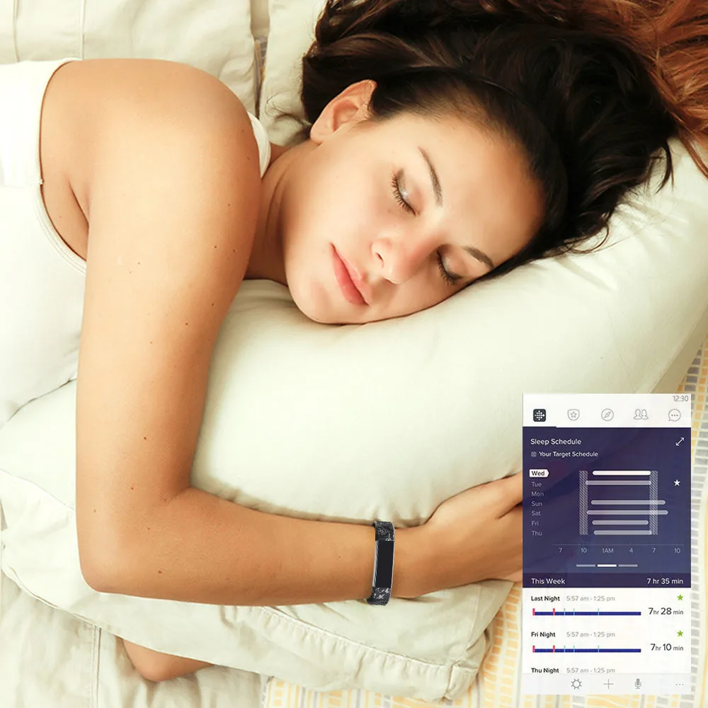 Honecumi Для Fitbit Alta и HR умные часы фитнес Браслеты Регулируемый спортивный ремешок
