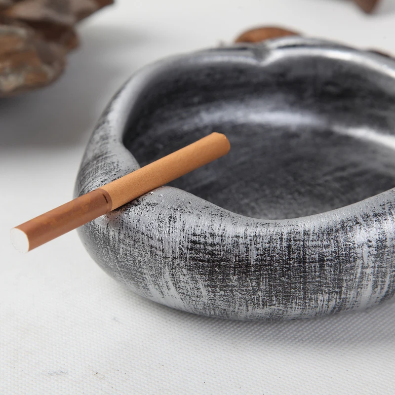 Маленькая персиковая маньтоу китайская пепельница в стиле Ретро