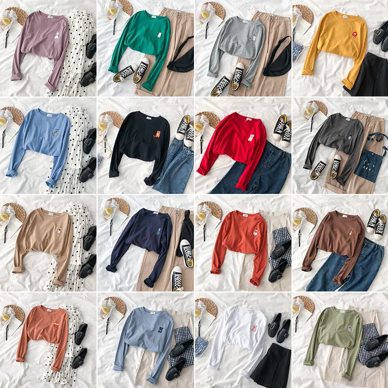 Футболка с забавными рисунками животных Женская винтажная уличная хлопковая