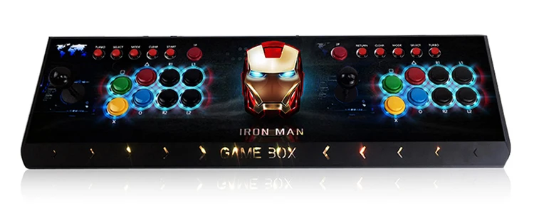 Новая обновленная версия аркадная игровая консоль с pandora box 9D игровая доска мульти игры 2222 в 1, джойстик консолей - Цвет: 4