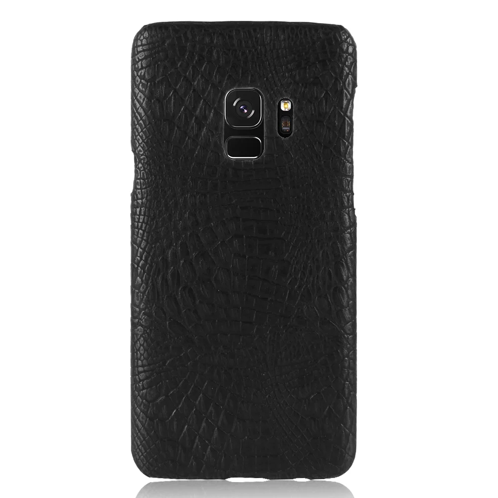 Роскошный чехол с узором под кожу крокодила для Samsung Gaxaly S9 S8 Plus S7 Edge Note 8 A8 2018