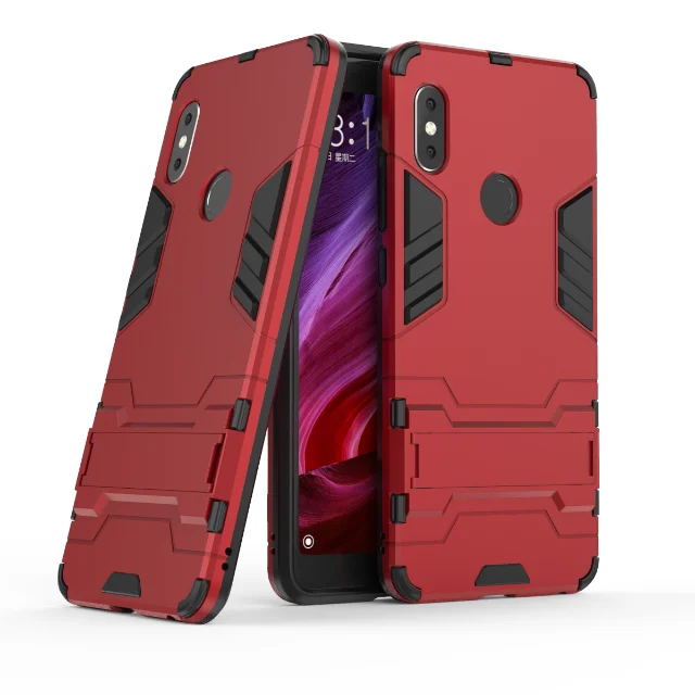 Чехол Xiaomi Redmi Note 7 чехол Xiaomi Redmi Note 8 pro чехол на Xiaomi Redmi 8 жесткий ТПУ силиконовый ударопрочный бампер чехол Xiaomi Mi 9T pro сильный доспехи телефон чехол для Xiaomi Mi A3 Lite - Цвет: Robot armor red