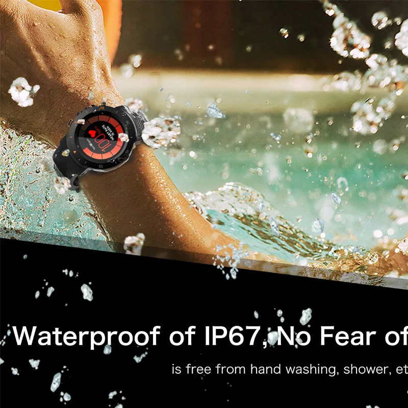 

Smart Sports Watches Luxury Pedometer GPS Watch Phone Smartwatch 16+1GB 530mAh 4G Waterproof Smart Band Clock For IOS Android