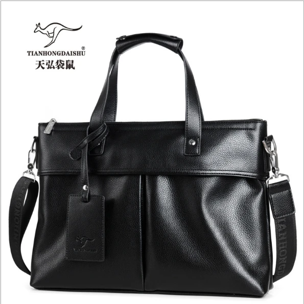 TIANHONGDAISHU мужской портфель деловая сумка из мягкой кожи мужская через плечо