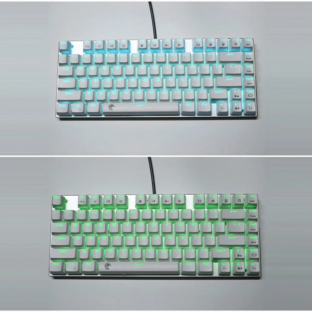 Z88 мини игровая клавиатура с RGB подсветкой переключатель Outemu компактная