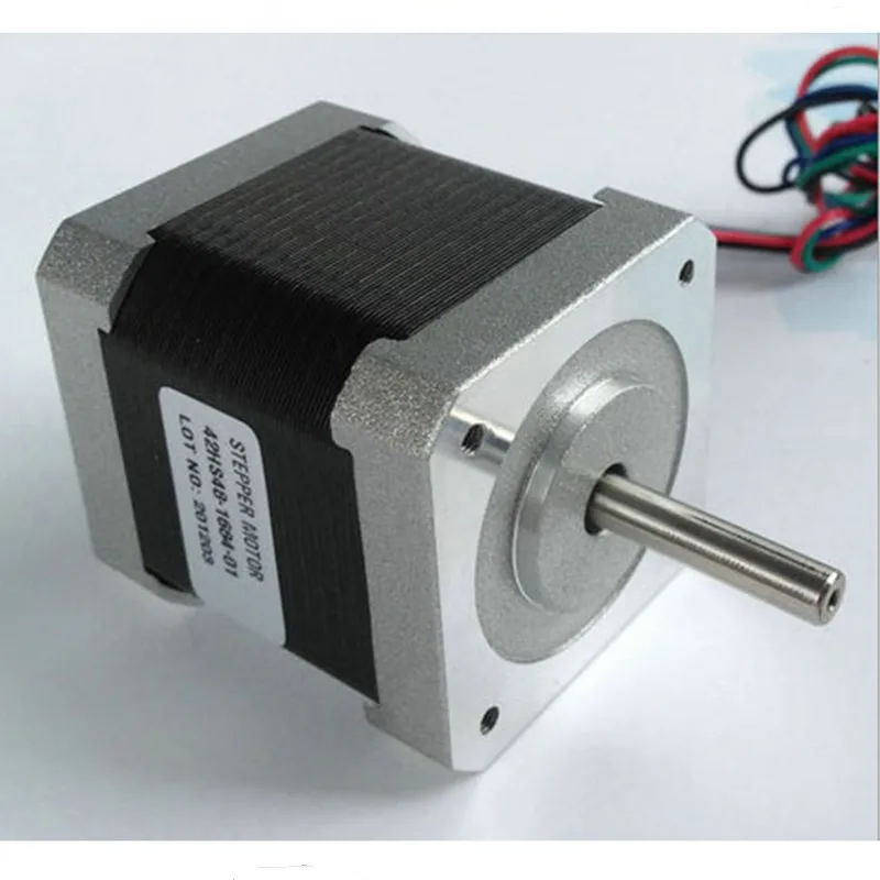 

Nema 17 stepper motor 48mm 2.5A 0.5NM 71oz.in 42HS48-2504 1.8 degree Nema17 stappenmotor 4-lead for 3D printer