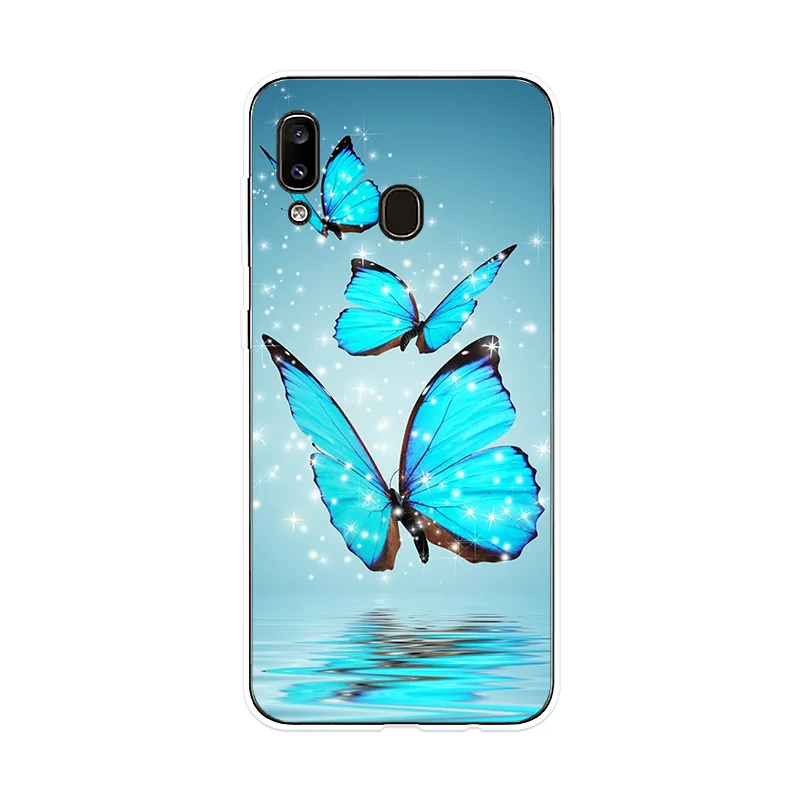 HD2 Силиконовый чехол с бабочками для Sumsung галактики A10 A20 A20E A30 A40 A50 A60 A70 A80 чехол для телефона чехол для Sumsung M10 M20 M30 крышка чехол - Цвет: HD2