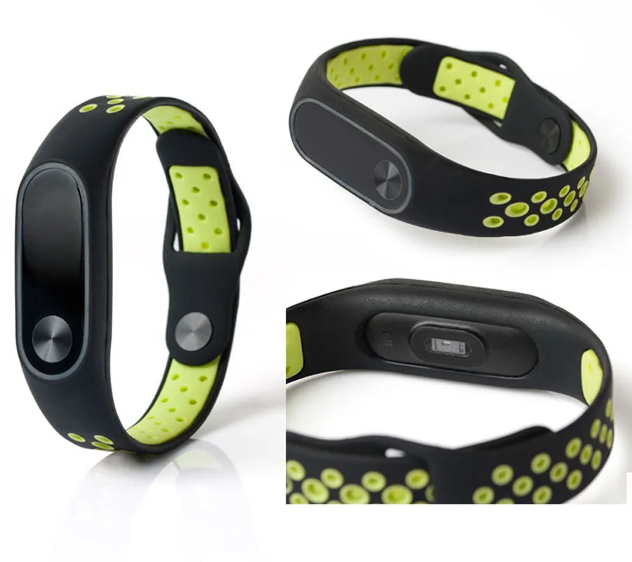 Силиконовые браслеты для Xiaomi mi Band 2 Fresh looks ремешок mi band 2 браслет сменный спортивный ремешок аксессуары