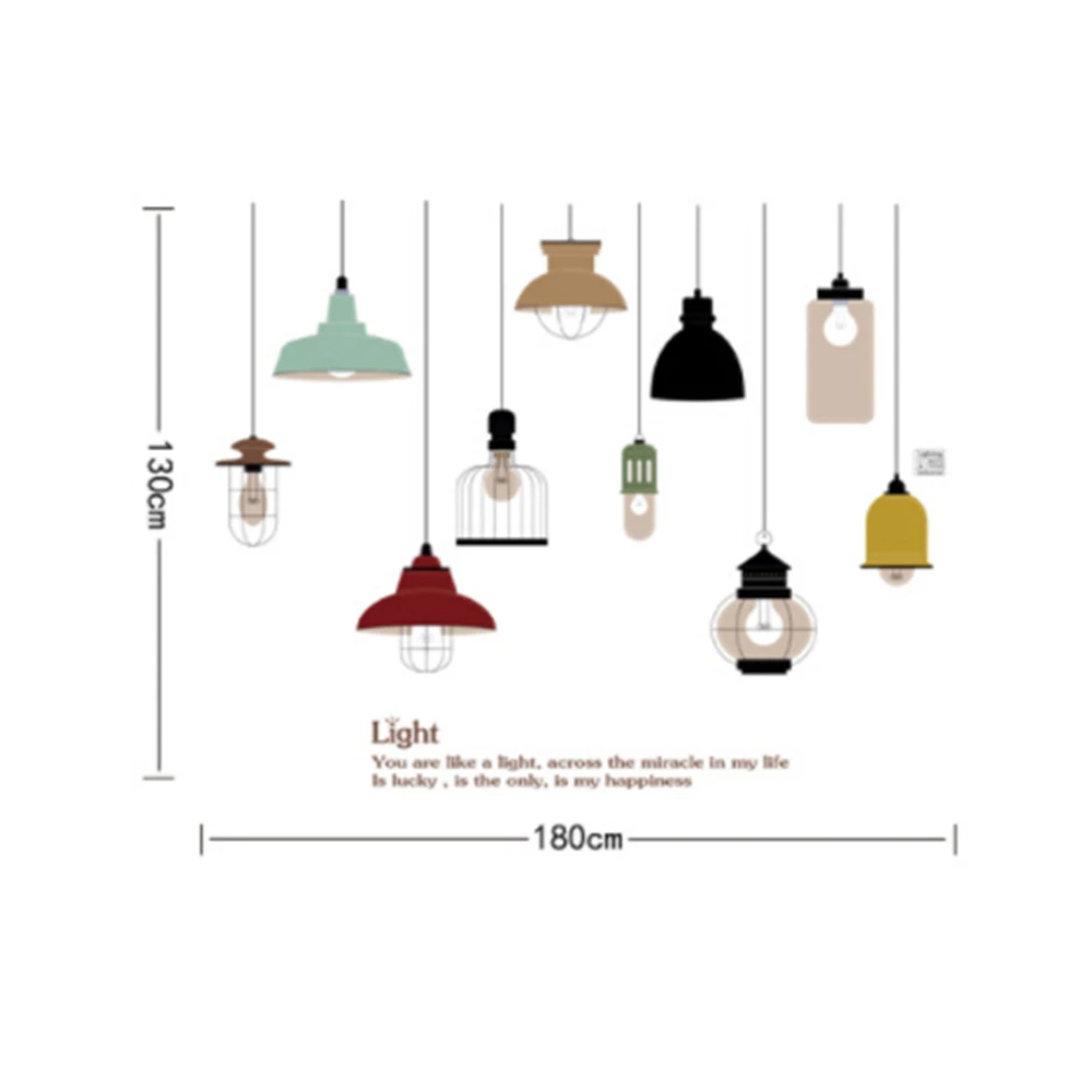 60x90 см креативные настенные наклейки для спальни гостиной столовой кухни