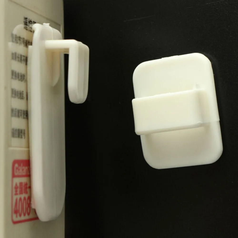 Новый комплект из 2 предметов (4 шт.) самоклеющиеся Пластик крючки станок и