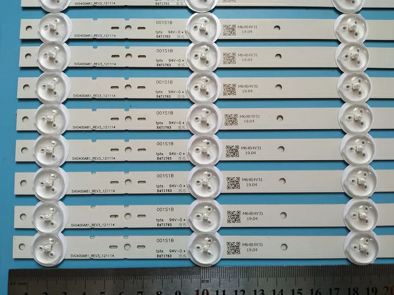 Новинка 10 шт./компл. 5LED 395 мм Светодиодная подсветка полоса для Sony 32 дюймовый ТВ KLV
