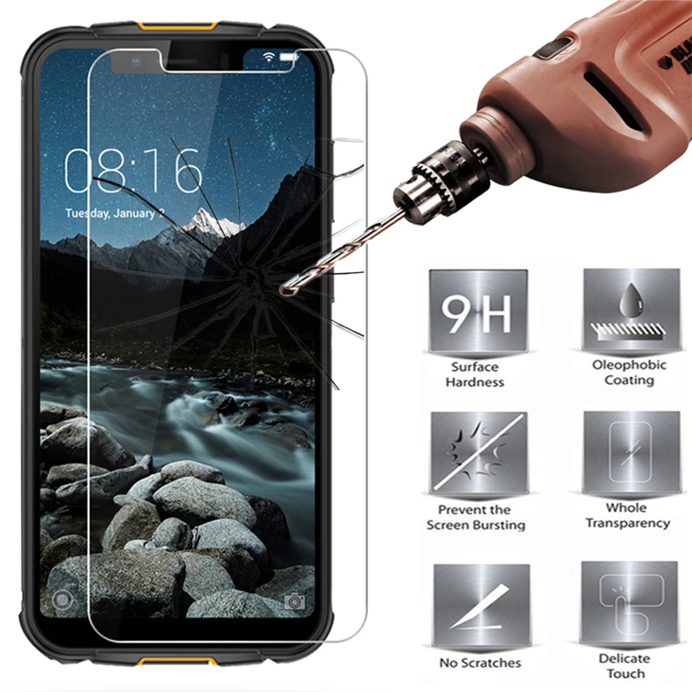 2.5D 9H Закаленное стекло протектор экрана для Vernee M6 Mix 2 Mars Pro Apollo Lite X Thor E M5