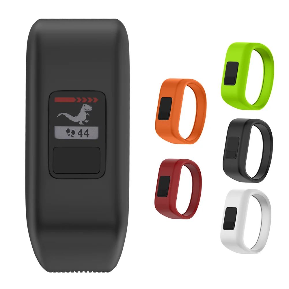 Ремешок для наручных часов Мягкая замена силиконового ремешка ремешок Garmin Vivofit JR