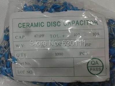 Высоковольтный керамический конденсатор HV 1KV 1000V 470PF 471|ceramic capacitor|hv ceramic capacitorshigh