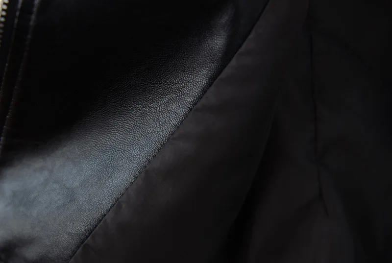Autumn Children PU Leather Jacket Girls Coat Zip Turn-down Collar Short Faux Leather Outwear Kids Windbreaker Black Jacket