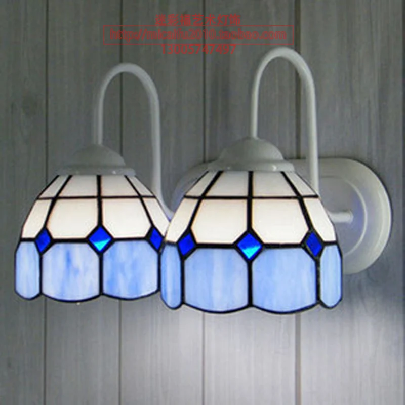 Модная настенная лампа Тиффани в европейском стиле барокко богемское