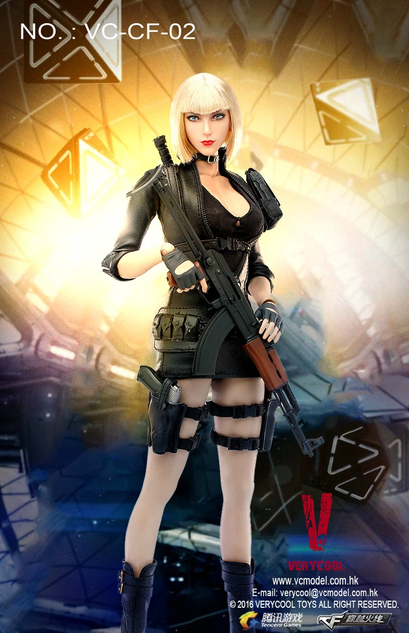 VERYCOOL VC-CF-02 Cross Fire-Привлекательная Женская Мандала The Protector 1/6 фигурка | Игрушки и