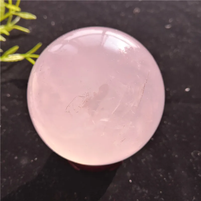 AAA + натуральный розовый кварц шар из Поделочного Камня гадания Сфера Исцеление