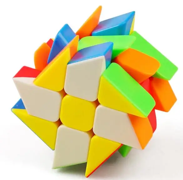 CuberSpeed мельница 3x3 stickerless яркий волшебный куб колесо цвет Fenghuolun 3x3x3 скоростной