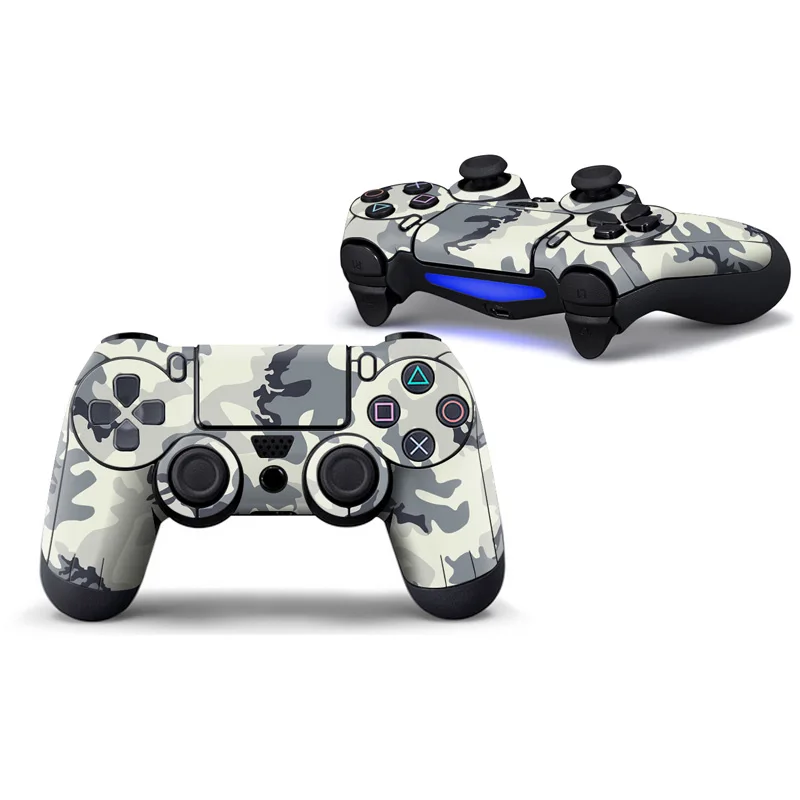 Камуфляжный защитный чехол Стикеры для PS4 геймпад кожи Playstation 4 Controle наклейка
