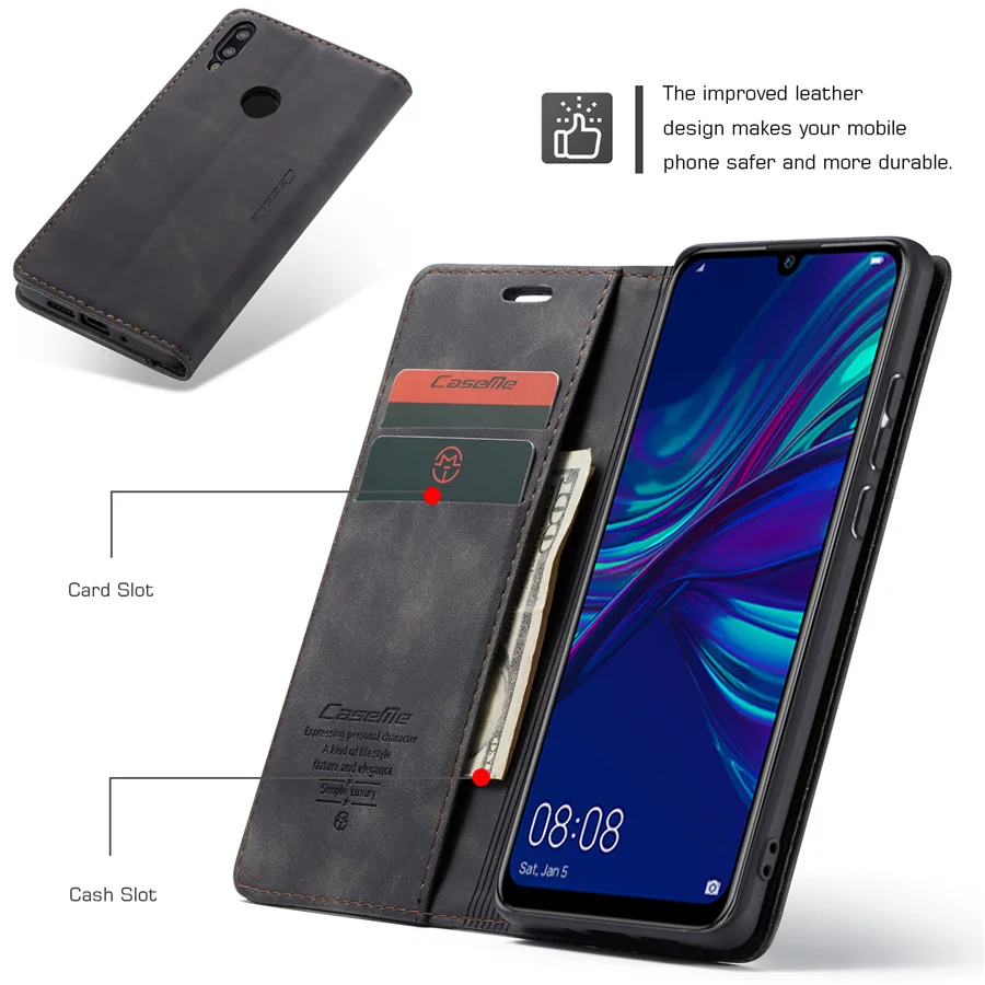 Чехол me, брендовый чехол для huawei P20 P30 Lite, кожаный чехол-Кошелек, Чехол Для Huawai P 20 30 Pro Smart, держатель, полная защита, Etui