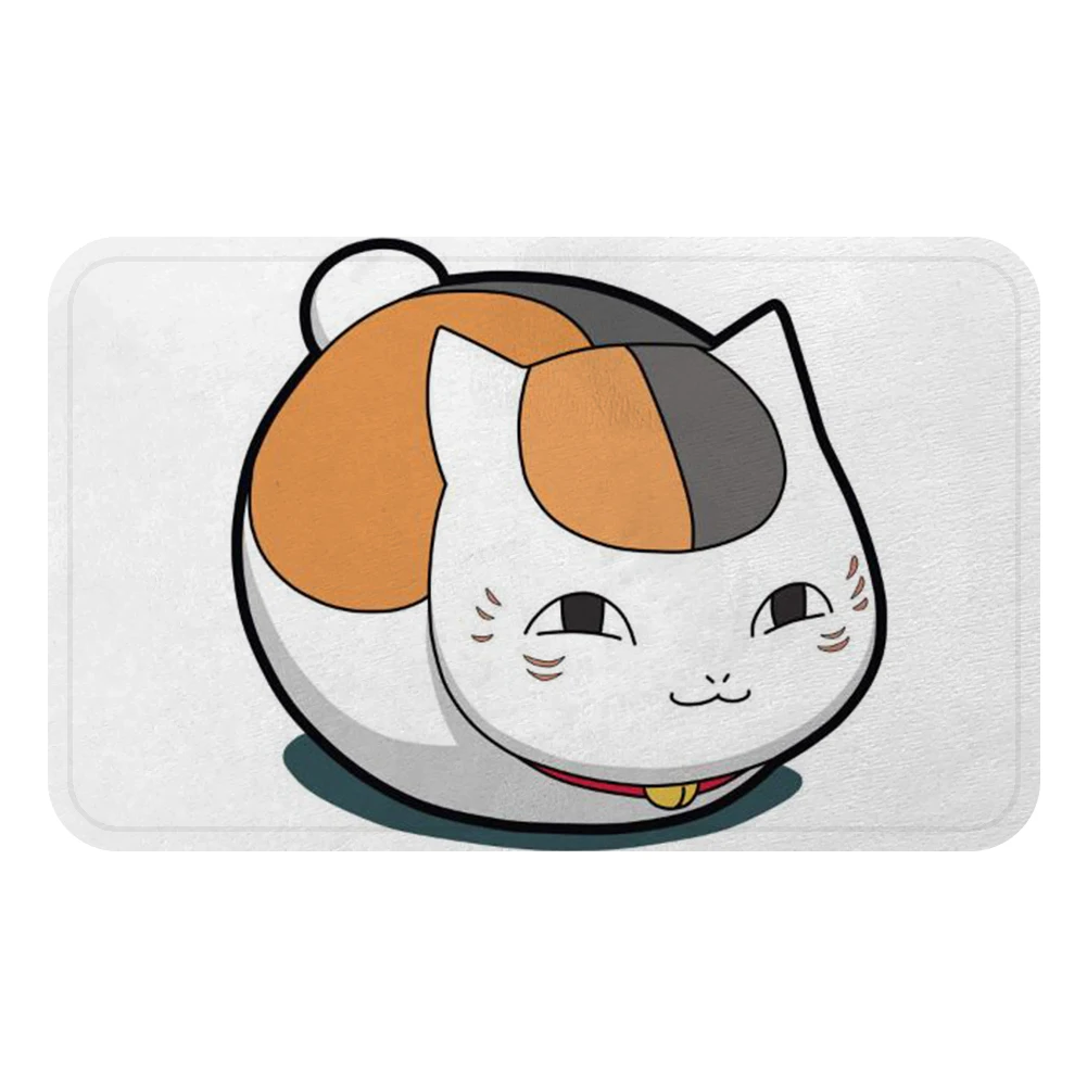 Нацумэ Yuujinchou мультяшный Кот аниме крутой коврик для ванной декоративные